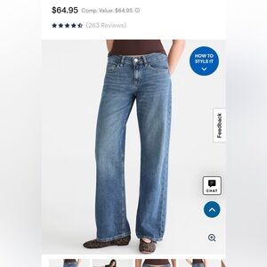 Aeropostale Women's Low-rise Baggy Jeans